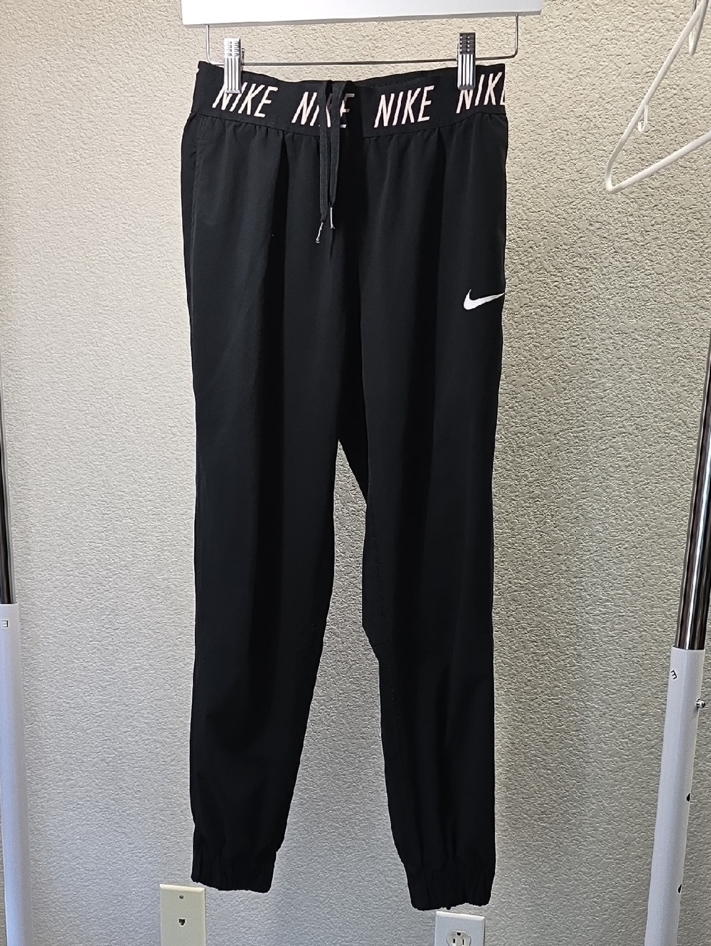 Nike Black Jogger Sweatpants with Branded Waistband
